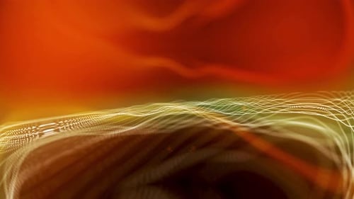 Abstract brown color wavy line animation. A 15