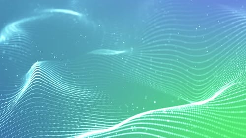 4K abstrakter Wellen-Hintergrund - Loopable