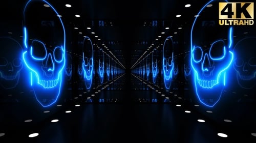Futuristische Tunnel-4-Pack