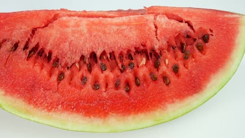 Close Up of a Slice of Watermelon