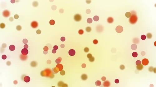 Abstract Flowing Circles Background Animation