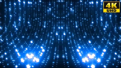 Cylindrical Star Vj Loop Pack 4k