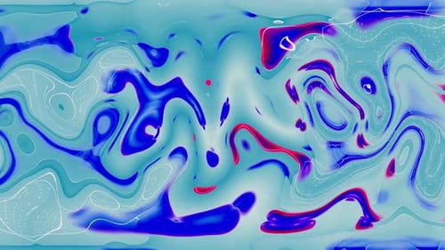 Abstract Liquid Ink Flowing Motion Background