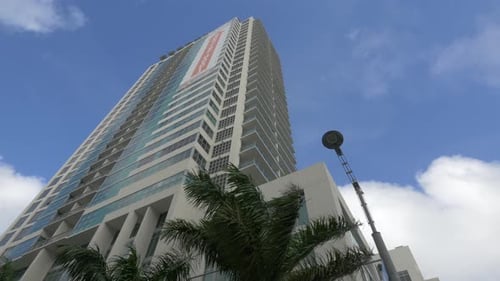 Low angle view of a tall building