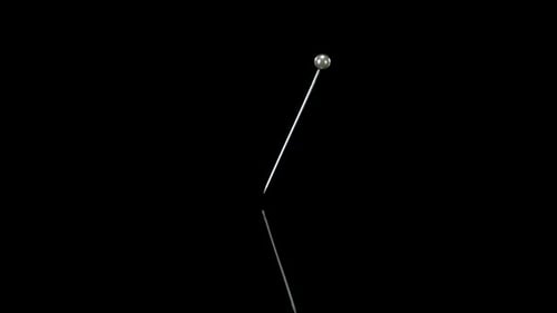 Pin falling, Slow Motion