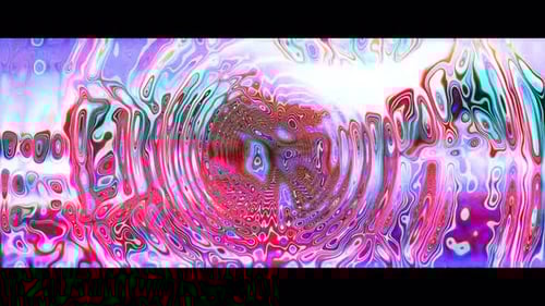 Vibrant Glitch Effect Abstract Motion Background Loop