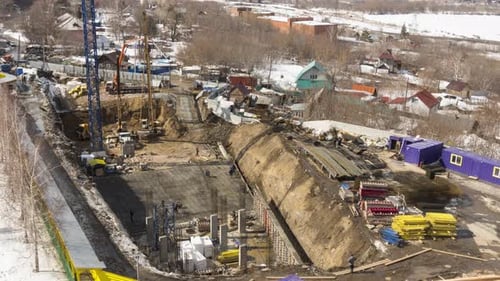 Initial Stage of Building Construction