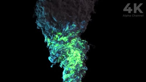 Chemischer Feuer-Tornado