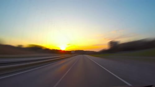 Road Sunset