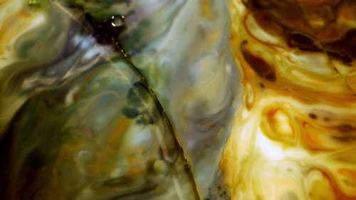 Colorful Swirling Fluid Abstract Background