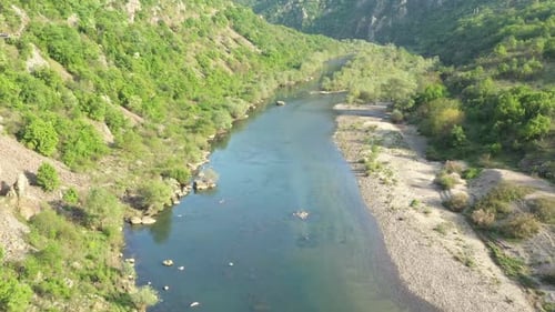 Aerial View Of Arda River To Madzharovo 1