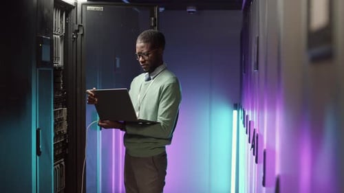 IT Administrator Maintaining Work of Mainframe