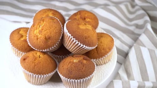 Muffins Köstliches Gebäck