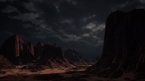 paisaje rocoso del desierto