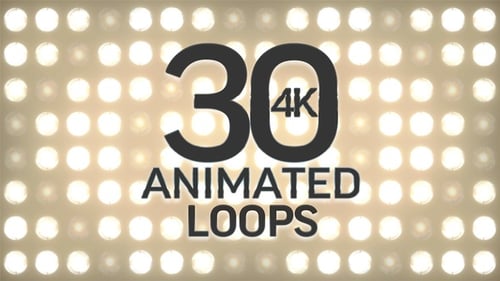 Lot de 30 lumières clignotantes 4K