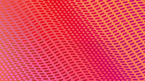 Abstract Wavy Dashed Pattern Gradient Background Loop