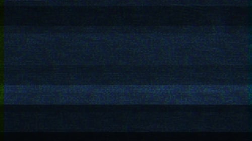 Vhs Blue Damage Overlay