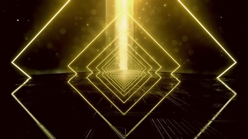 Neon Light Glow Loop