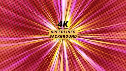 Dynamic Comic Style Radial Burst