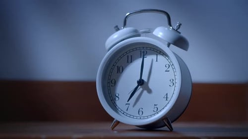 Alarm Clock Rings at Seven O'Clock