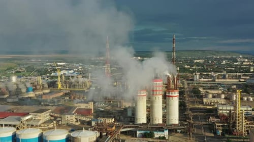 Oil and Gas Refinery Plant