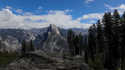 Glacier Point Yosemite Valley Time Lapse