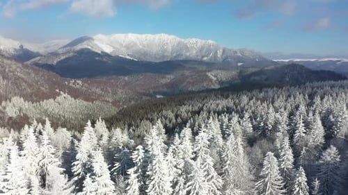 Spectacular Winter Mountain Landscape
