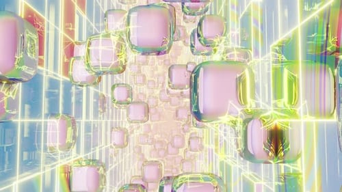 Holographic Geometry Modern 07 4K