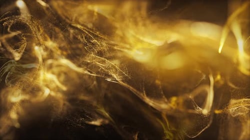 Hintergrundschleife mit Goldflüssigkeitspar
