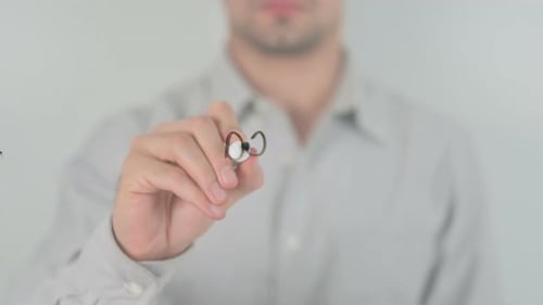 Mach es selbst und schreibe mit der Hand auf den Bildschirm
