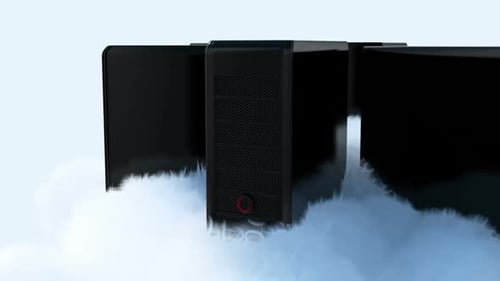 Animação fabulosa que retrata o conceito de sistema de computação em nuvem. Diminuir o zoom.
HD