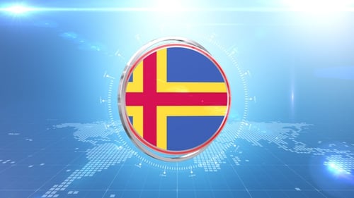 Futuristic Metallic Circle Logo Reveal