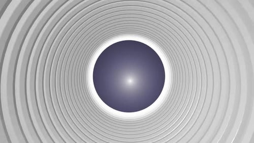 vj tunnel loop grau weiß hintergrund