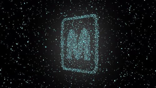 Emblème de la crypto-monnaie Mina 4k