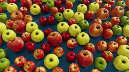 Fruchtiger Apfel im Retro 03 HD