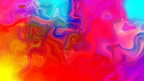 Abstract colorful trendy liquid wave marble background