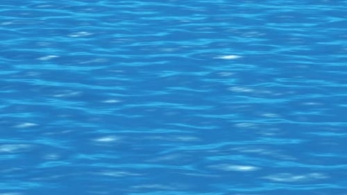 Blaue Meereswellen