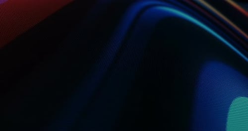 Mur vidéo LCD LED aux couleurs vives. boucle 4K
