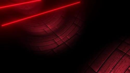 4k Neon Illuminated Wooden Loops Pack