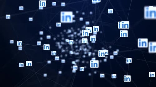 Linkedin Icon Verbindungsnetzwerk