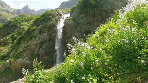 Mountain River With Waterfall In George 8