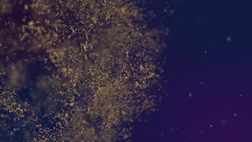 Abstract Liquid Gold