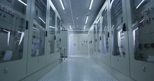 Corridor of Solar Electric Plant Center