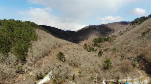 Caucasus mountains. View of the caucasus mountains.