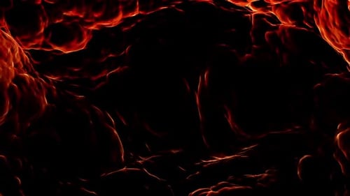 Abstract Fluid Lava Energy Loop Background