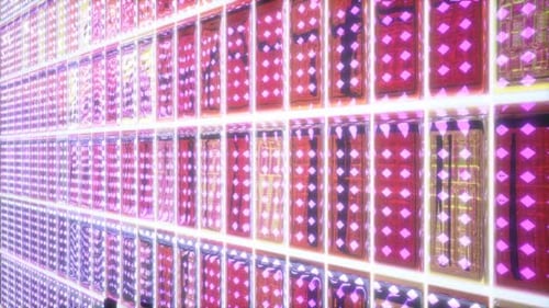 Serveur Big Data Concept de technologie d'avenir Salle de serveurs Technologie moderne