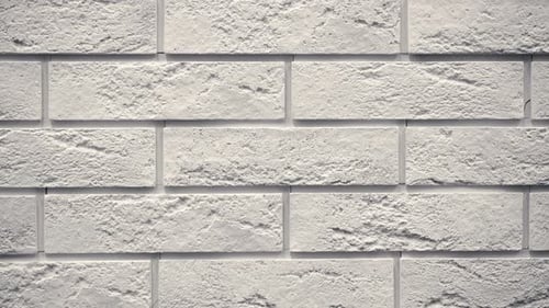 Light Gray Brick Wall Close Up Texture