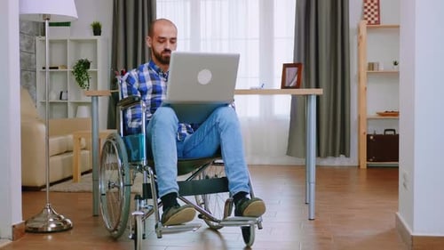 Manager in Wheelchair