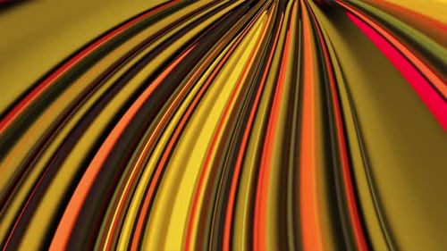 Dynamic Red Orange Yellow Abstract Flowing Lines Background