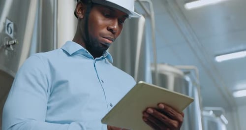 Portrait of a Professional Industrial Engineer